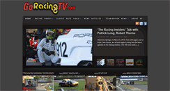Desktop Screenshot of goracingtv.com